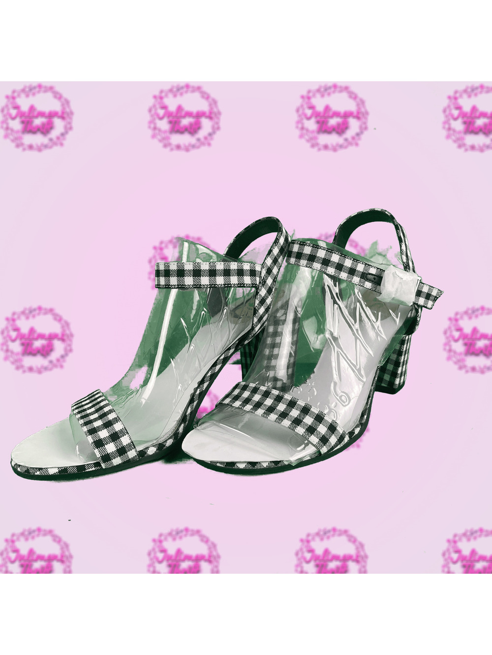 Plaid Heels